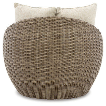 Danson Swivel Lounge w/Cushion (2/CN)