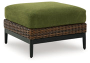 Horizon Hall Ottoman with Cushion
