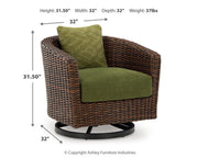 Horizon Hall Swivel Lounge w/ Cushion