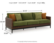 Horizon Hall Sofa with Cushion