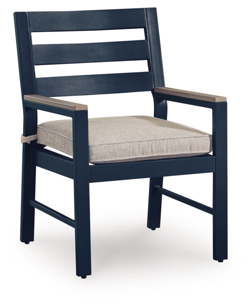 Mabry Shores Arm Chair With Cushion (2/CN)