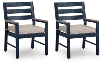 Mabry Shores Arm Chair With Cushion (Set of 2)