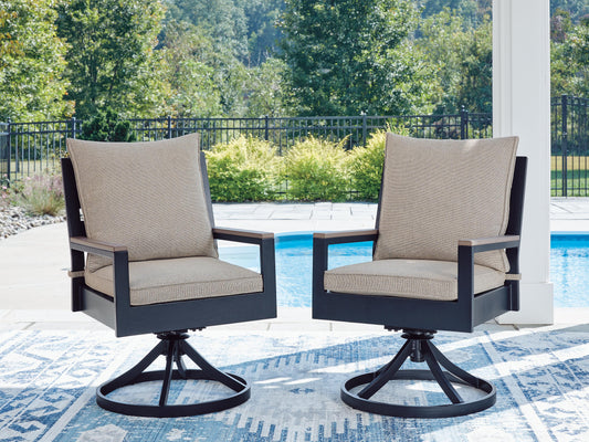 Mabry Shores Swivel Chair w/Cushion (2/CN)