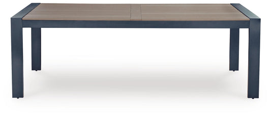 Mabry Shores RECT Dining Table w/UMB OPT