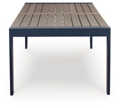 Mabry Shores RECT Dining Table w/UMB OPT