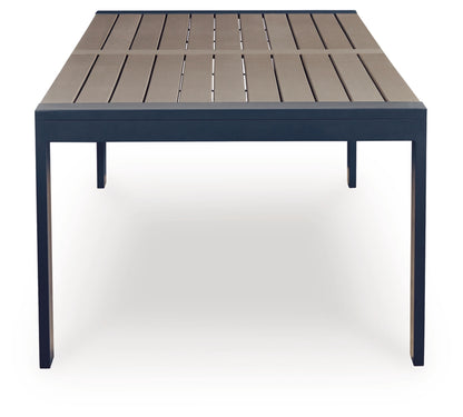 Mabry Shores RECT Dining Table w/UMB OPT