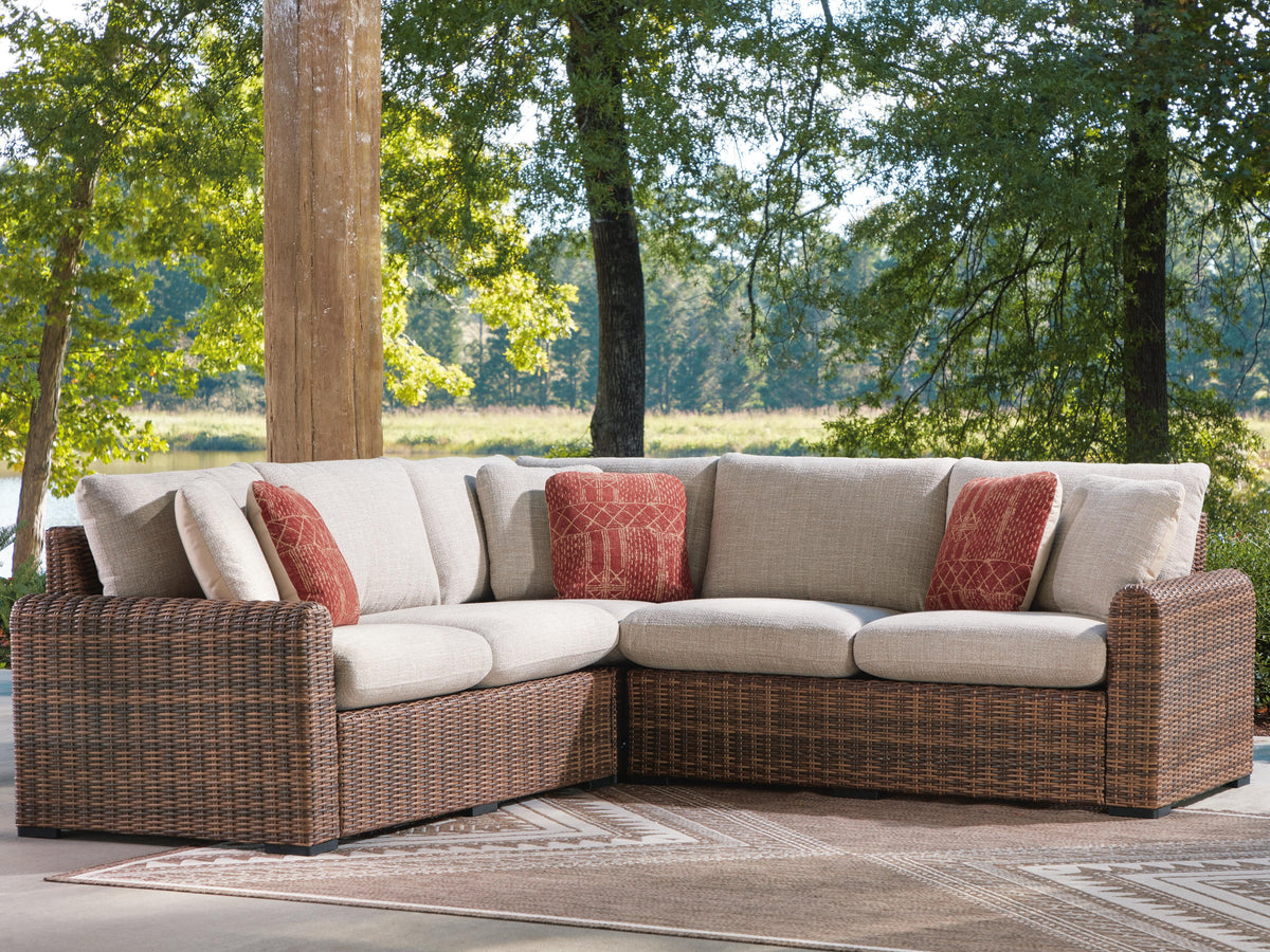 Angel Island 3-Piece Outdoor Sectional