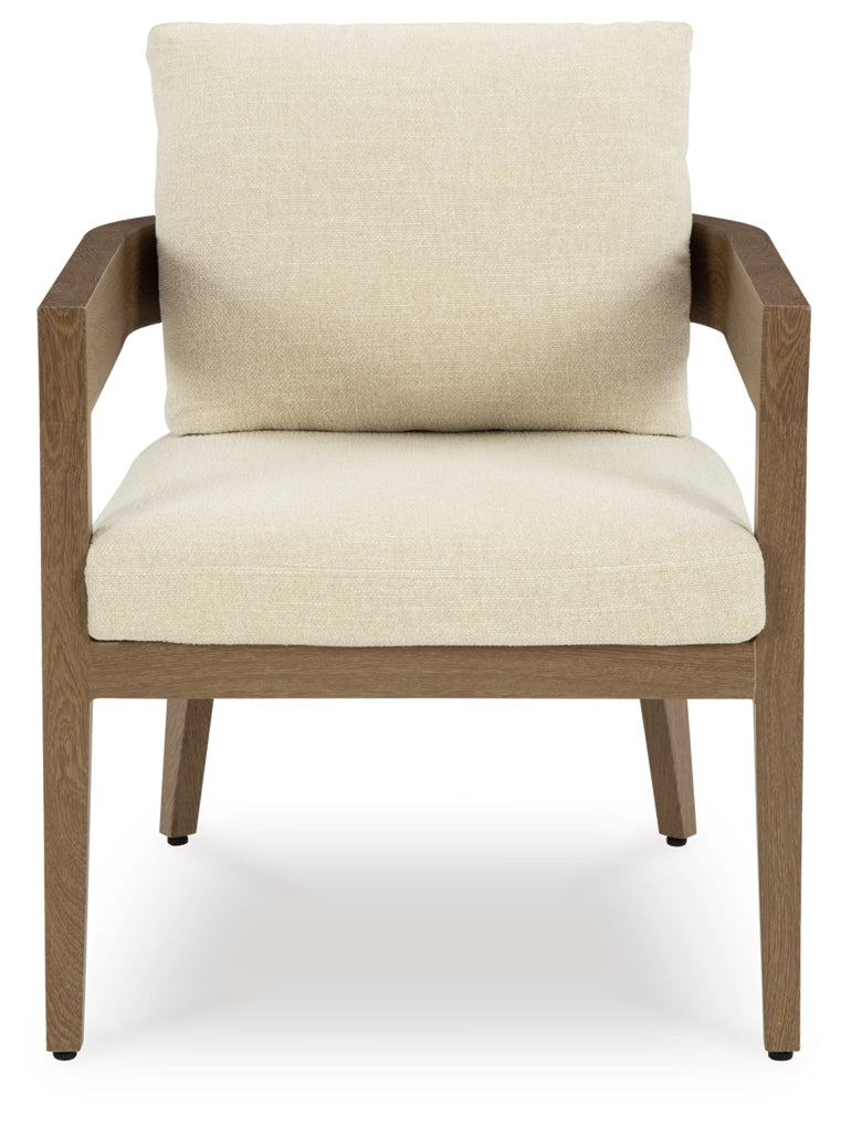 Serene Bay Arm Chair With Cushion (Set of 2)