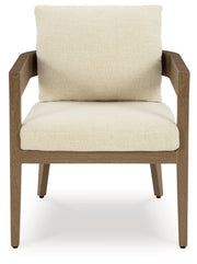 Serene Bay Arm Chair With Cushion (Set of 2)