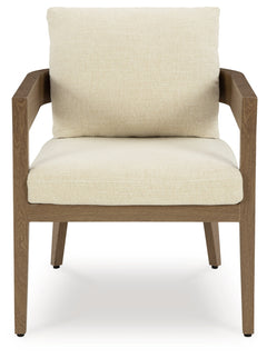 Serene Bay Arm Chair With Cushion (Set of 2)