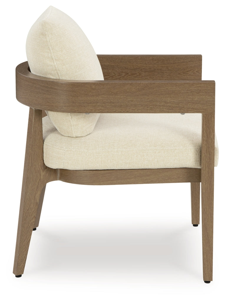 Serene Bay Arm Chair With Cushion (Set of 2)