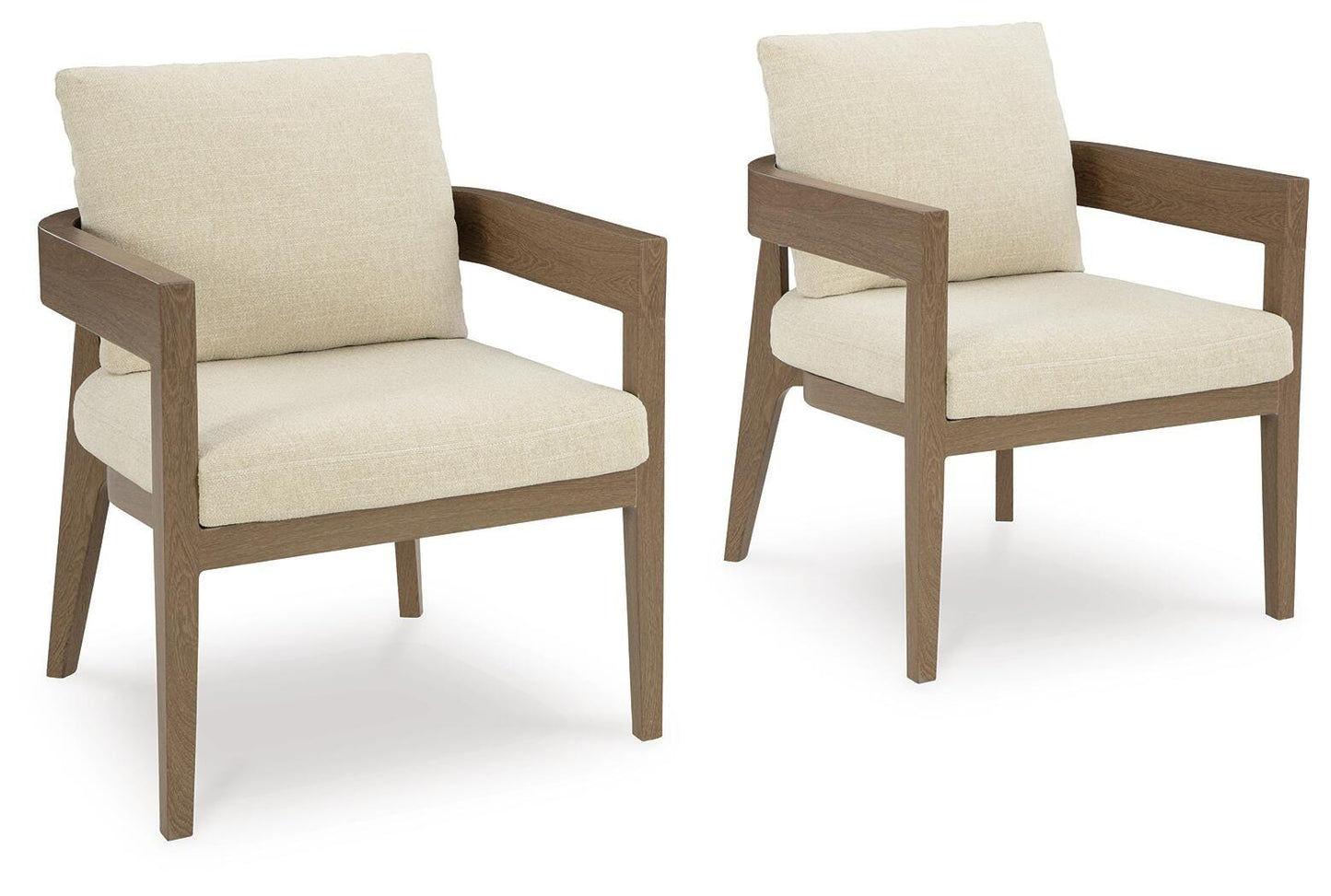 Serene Bay Arm Chair With Cushion (Set of 2)