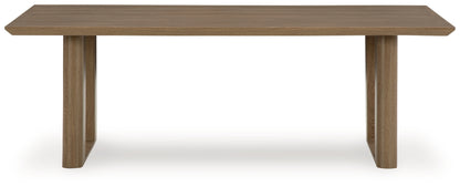 Serene Bay RECT Dining Table w/UMB OPT
