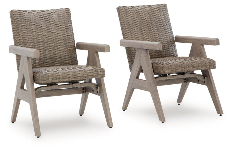 Carisbo Rocking Arm Chair (Set of 2)