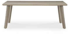 Carisbo RECT Dining Table w/UMB OPT