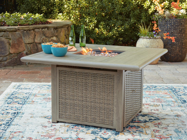 Carisbo Square Fire Pit Table