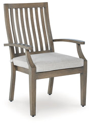 Rainier Ranch Arm Chair With Cushion (Set of 2)