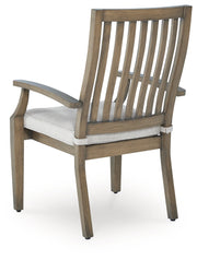 Rainier Ranch Arm Chair With Cushion (Set of 2)