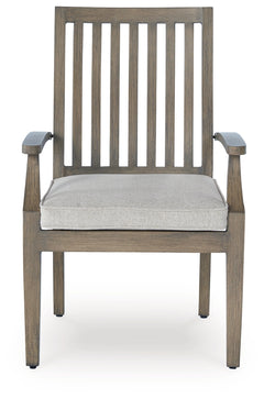Rainier Ranch Arm Chair With Cushion (Set of 2)