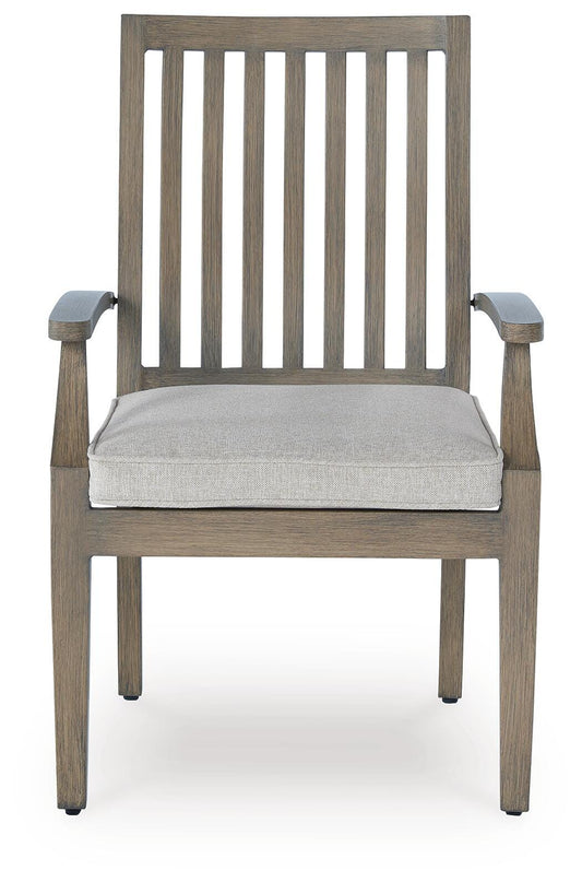 Rainier Ranch Arm Chair With Cushion (Set of 2)