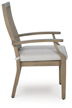 Rainier Ranch Arm Chair With Cushion (Set of 2)