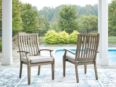 Rainier Ranch Arm Chair With Cushion (Set of 2)