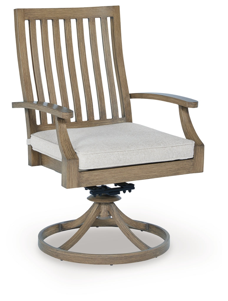 Rainier Ranch Swivel Chair w/Cushion (2/CN)
