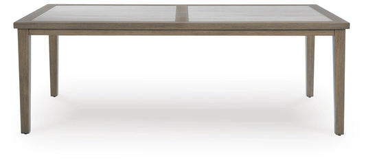 Rainier Ranch RECT Dining Table w/UMB OPT