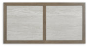 Rainier Ranch RECT Dining Table w/UMB OPT
