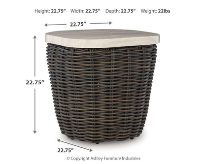 Kimora Square End Table