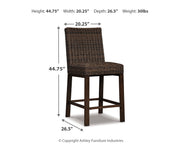Paradise Trail Barstool (2/CN)