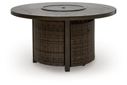 Drakes Beach Round Fire Pit Table