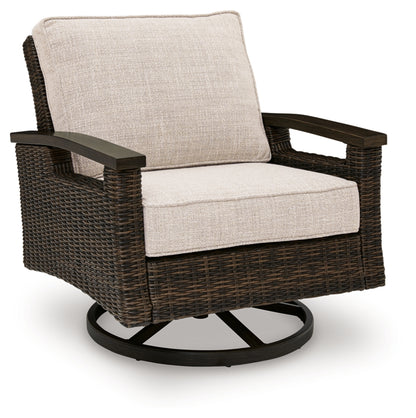 Drakes Beach Swivel Lounge Chair (2/CN)