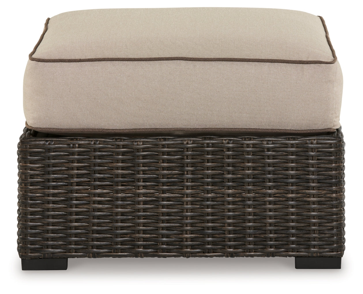 Coastline Bay Ottoman with Cushion