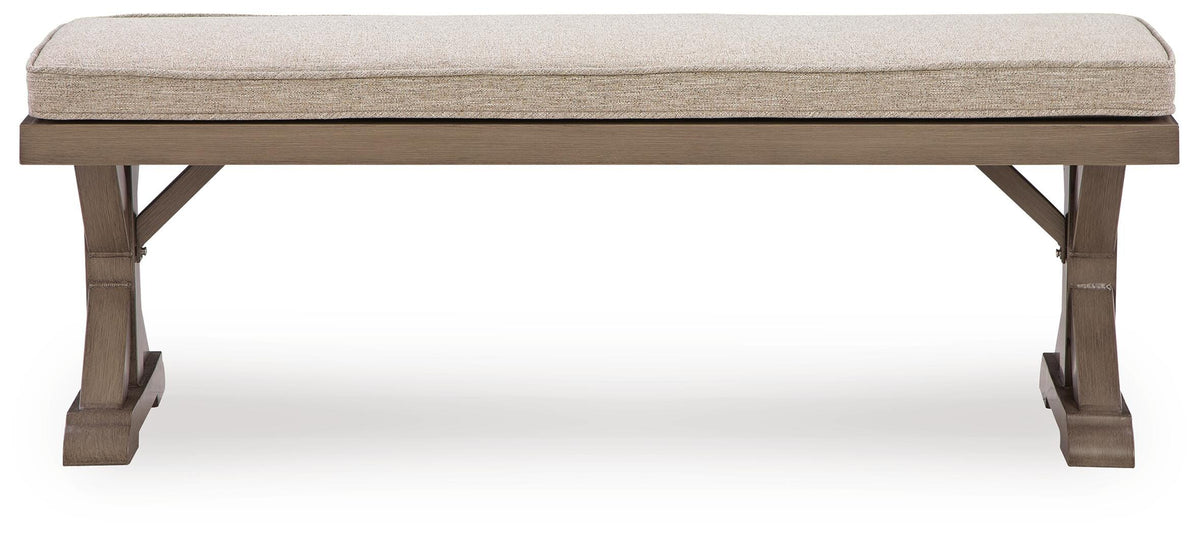 Revare Beach Bench with Cushion