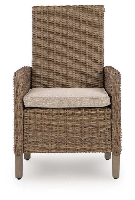 Revare Beach Arm Chair With Cushion (Set of 2)