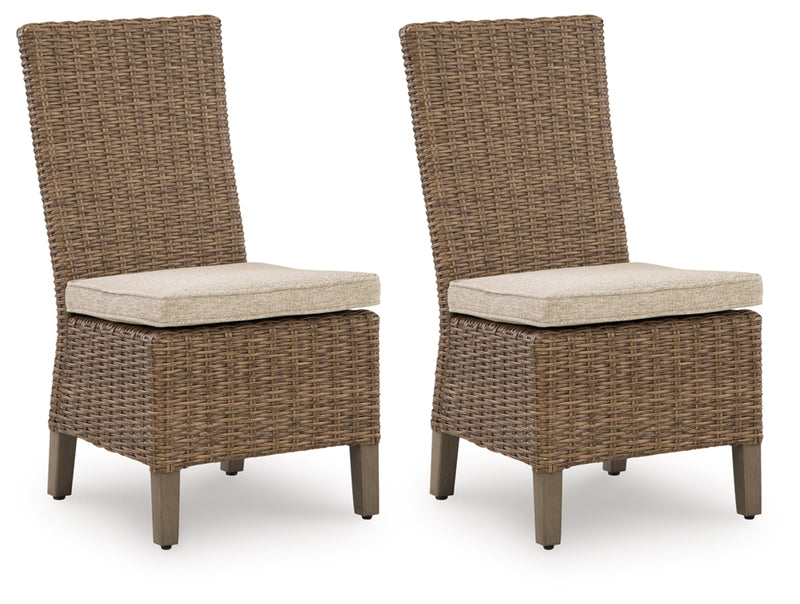 Revare Beach Side Chair with Cushion (Set of 2)