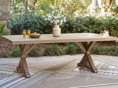 Revare Beach RECT Dining Table w/UMB OPT