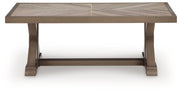 Revare Beach Rectangular Cocktail Table