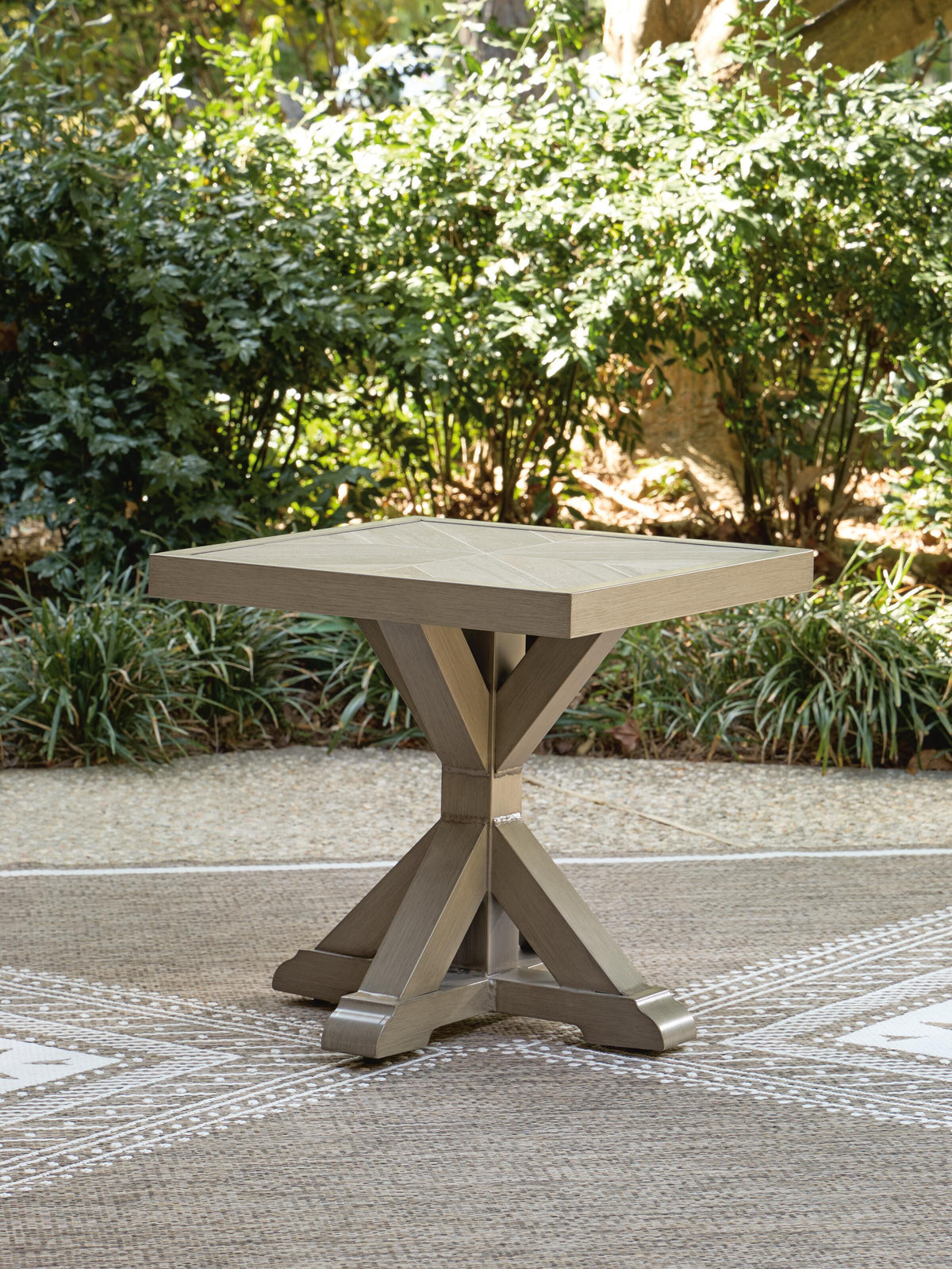 Revare Beach Square End Table