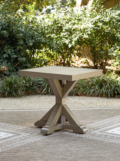 Revare Beach Square End Table