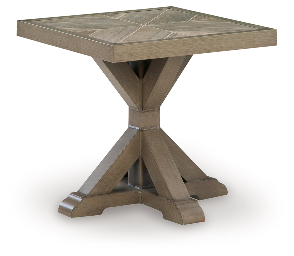 Revare Beach Square End Table