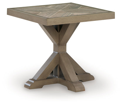 Revare Beach Square End Table