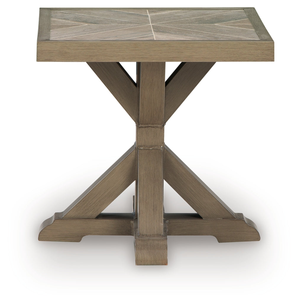 Revare Beach Square End Table