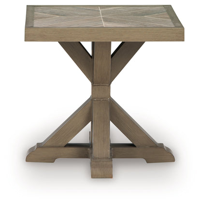 Revare Beach Square End Table