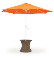Revare Beach Round End Table w/UMB OPT