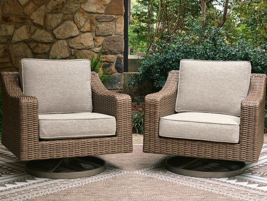 Revare Beach Swivel Lounge w/ Cushion