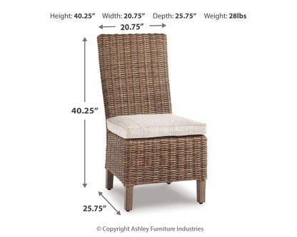 Beachcroft Side Chair with Cushion (Set of 2)