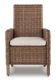 Beachcroft Outdoor Arm Chair With Cushion (Set of 2)