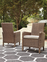 Beachcroft Outdoor Arm Chair With Cushion (Set of 2)
